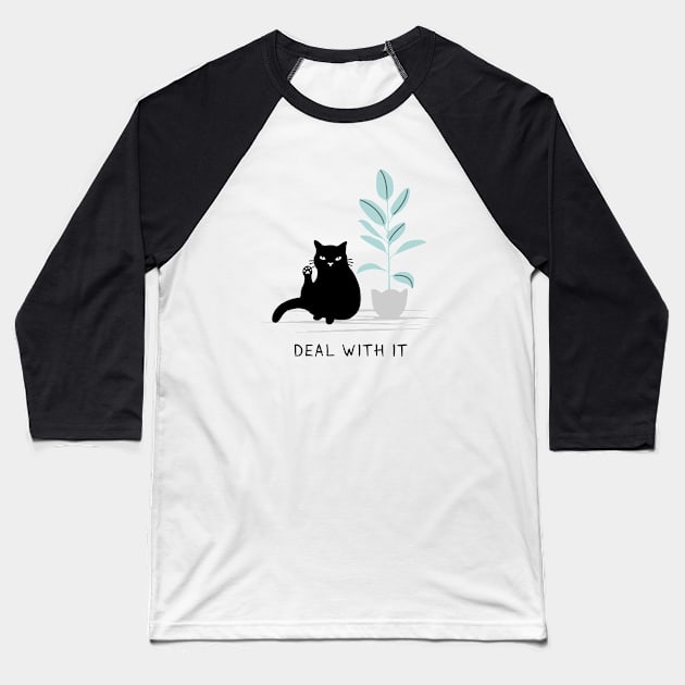 Cats and Legs Baseball T-Shirt by runcatrun